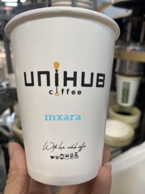 Ly giấy 14oz in logo